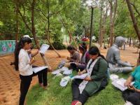 Children in a public park